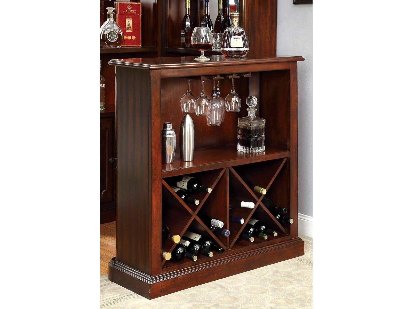 Voltaire Dark Cherry Bar Table