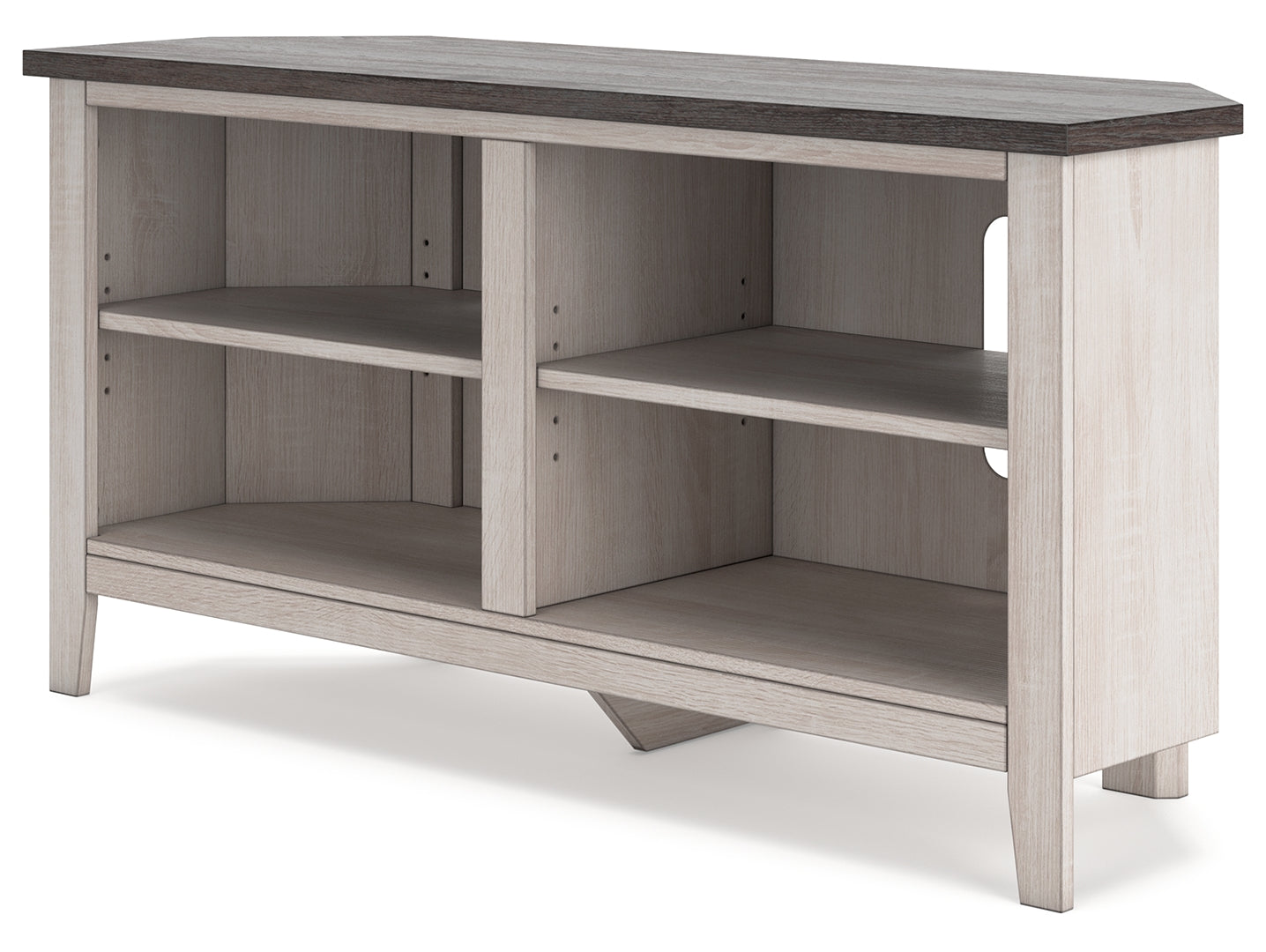 Dorrinson Small Corner TV Stand