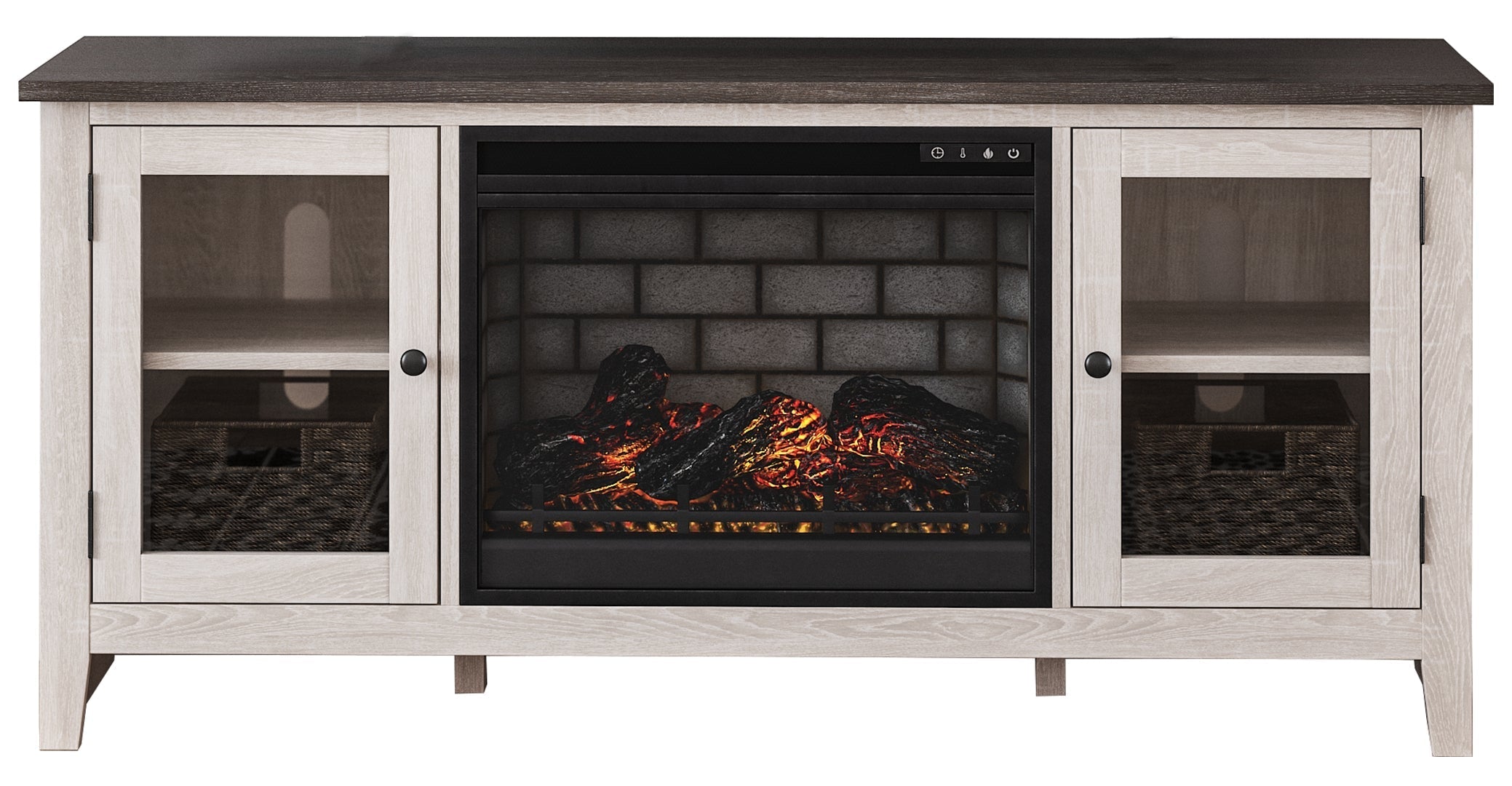 Dorrinson 60" TV Stand with Electric Fireplace