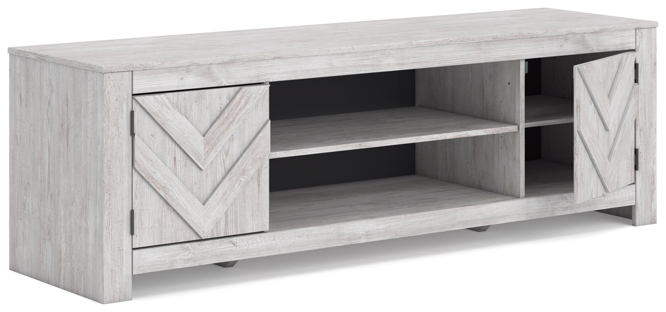 Cayboni LG TV Stand w/Fireplace Option