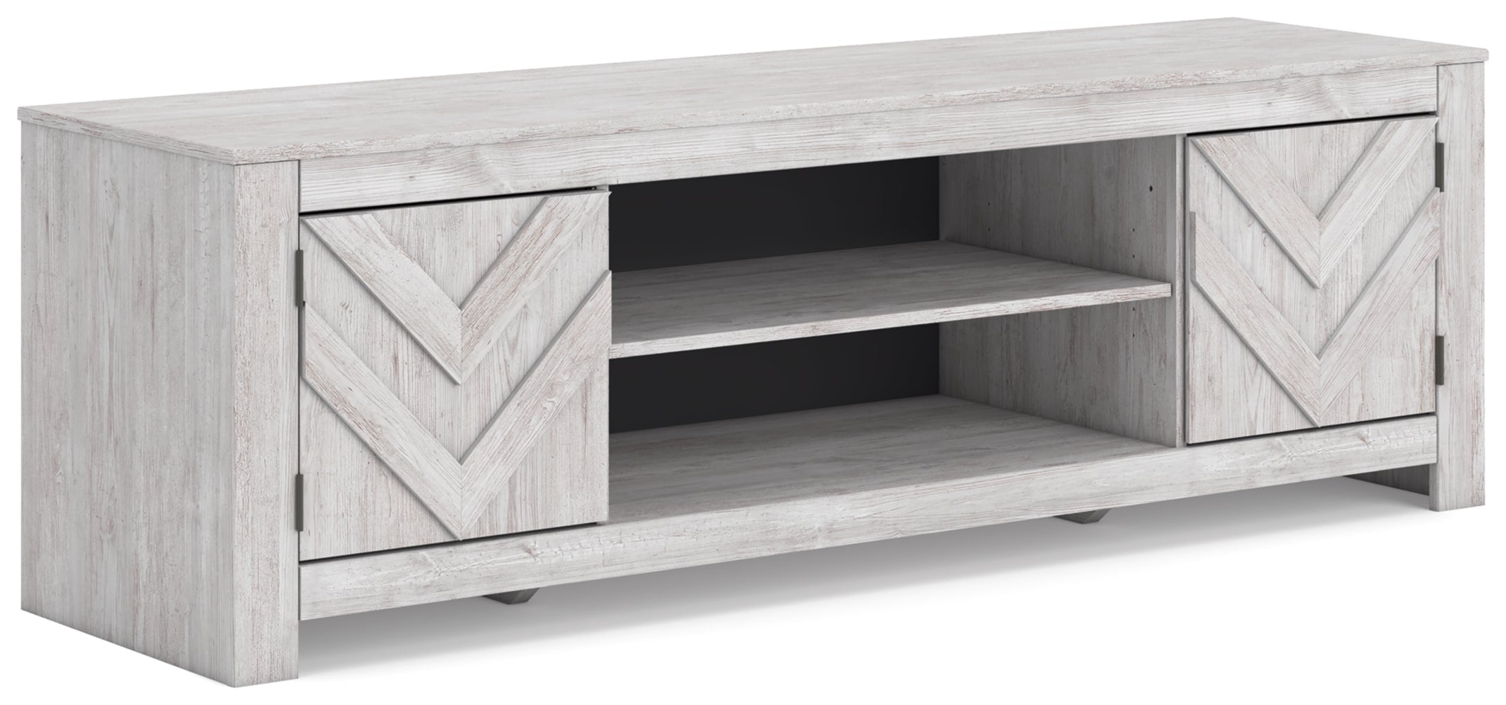 Cayboni LG TV Stand w/Fireplace Option