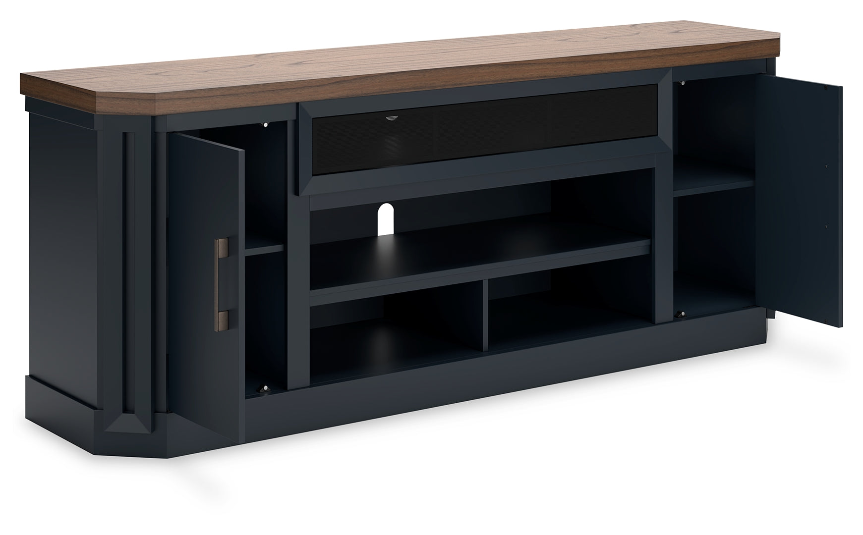 Landocken XL TV Stand w/Fireplace Option