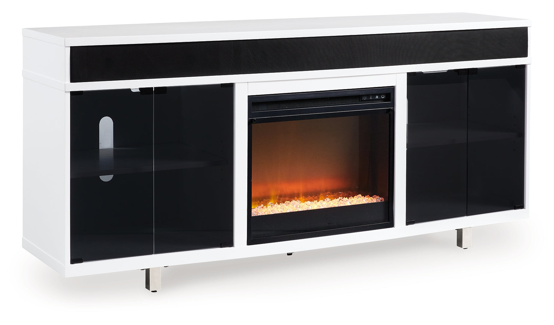 Gardoni 72" TV Stand with Electric Fireplace