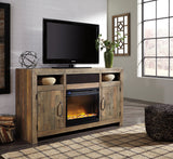 Sommerford 62" TV Stand with Electric Fireplace