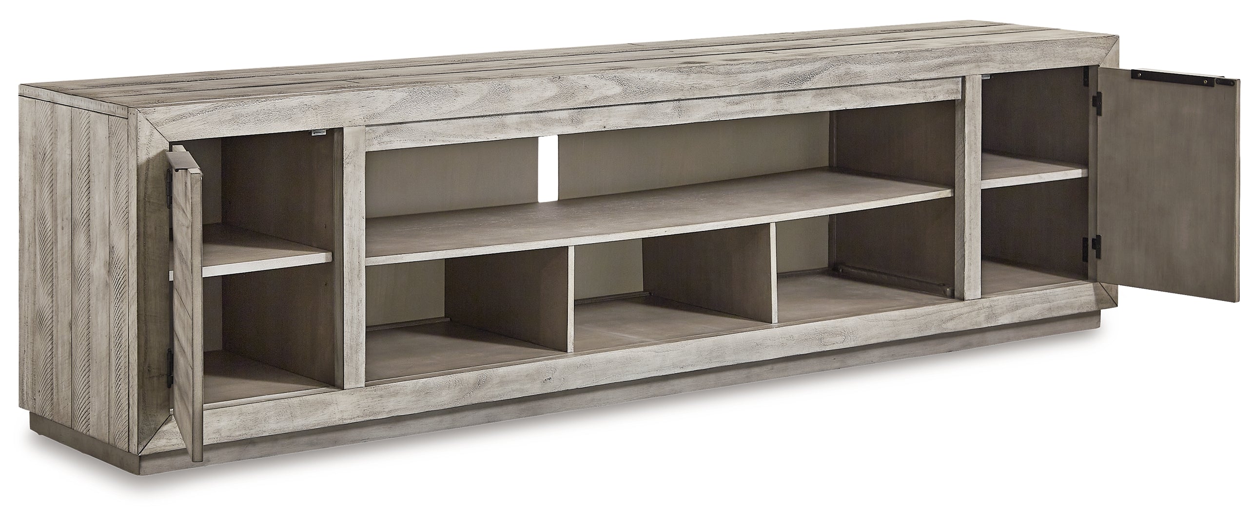 Naydell XL TV Stand w/Fireplace Option