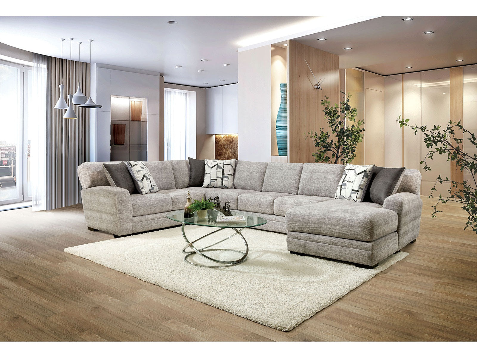 Walthamstow Gray Sectional