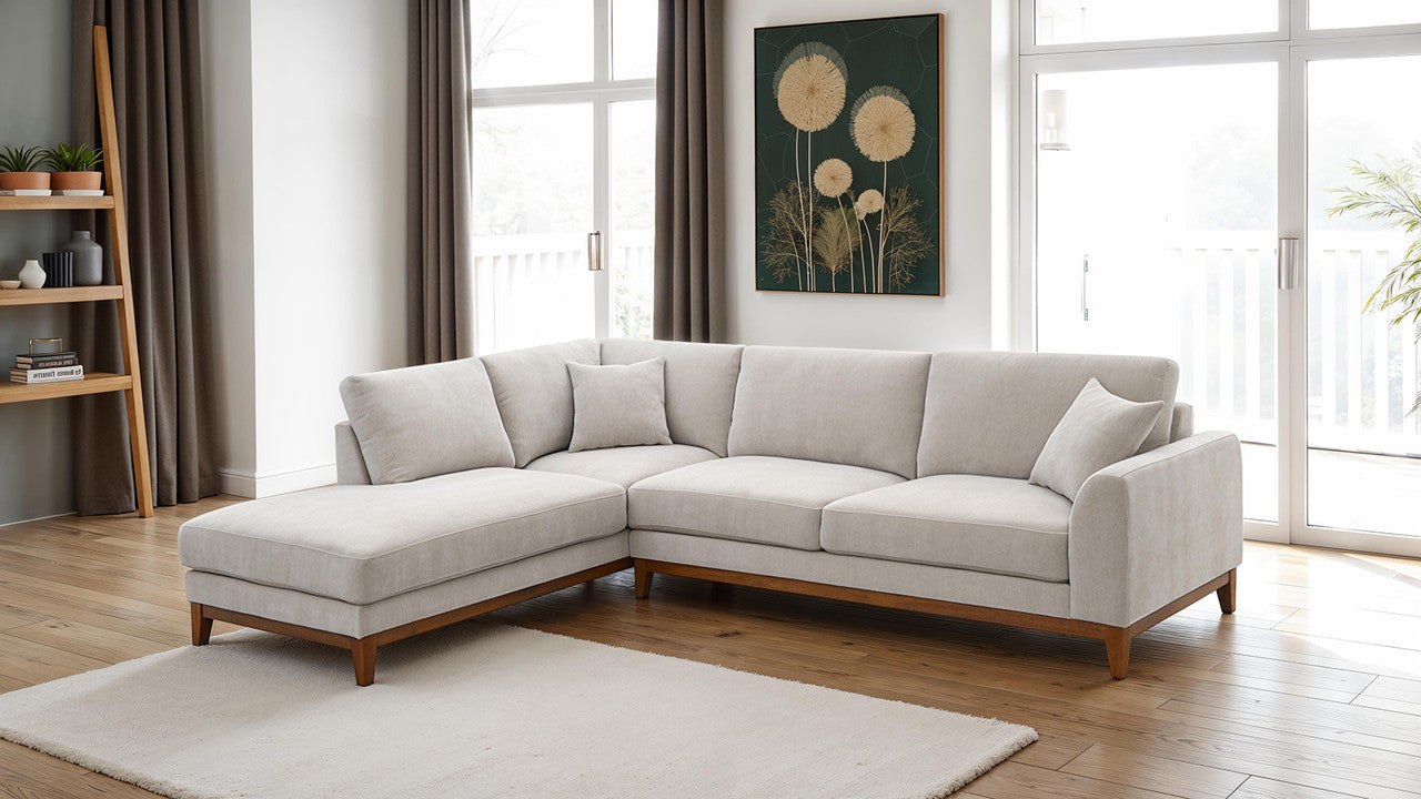 Watton Light Gray Sectional