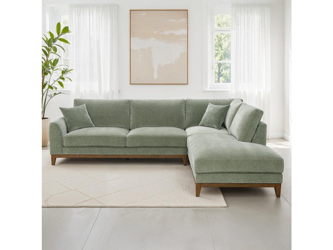 Watton Olive Green Sectional
