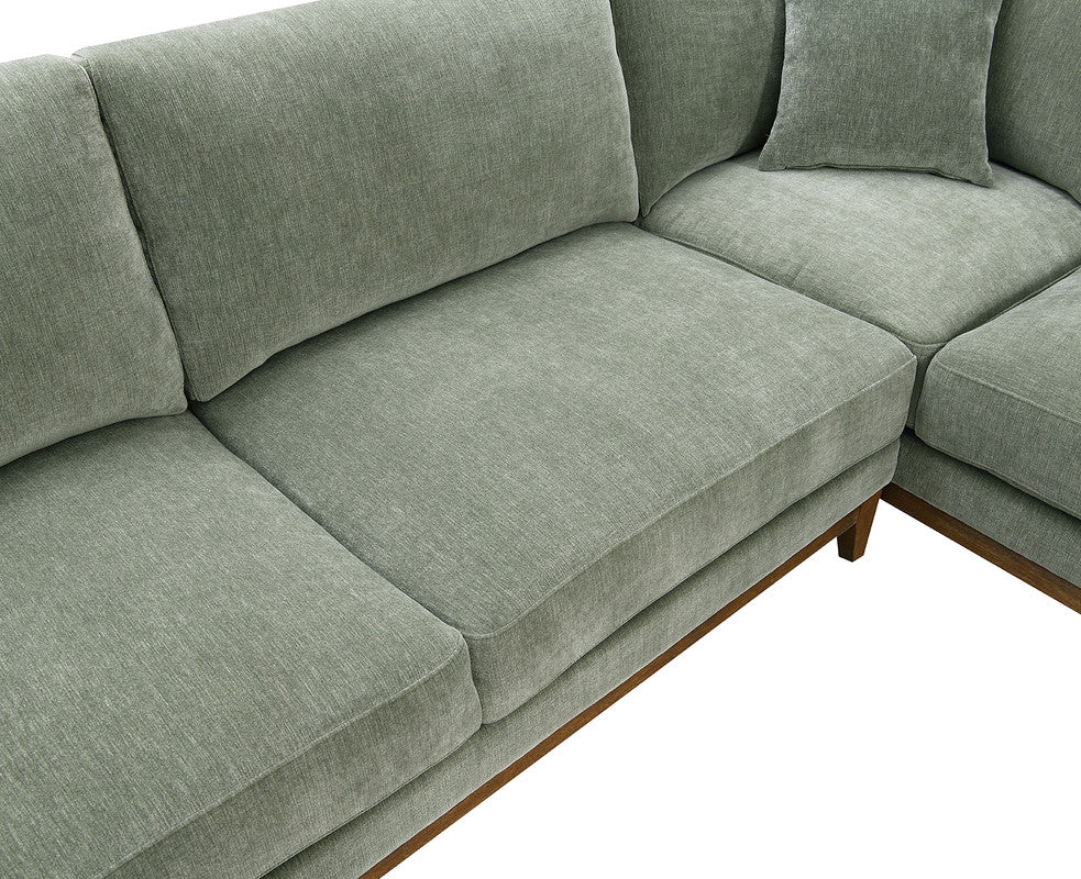Watton Olive Green Sectional