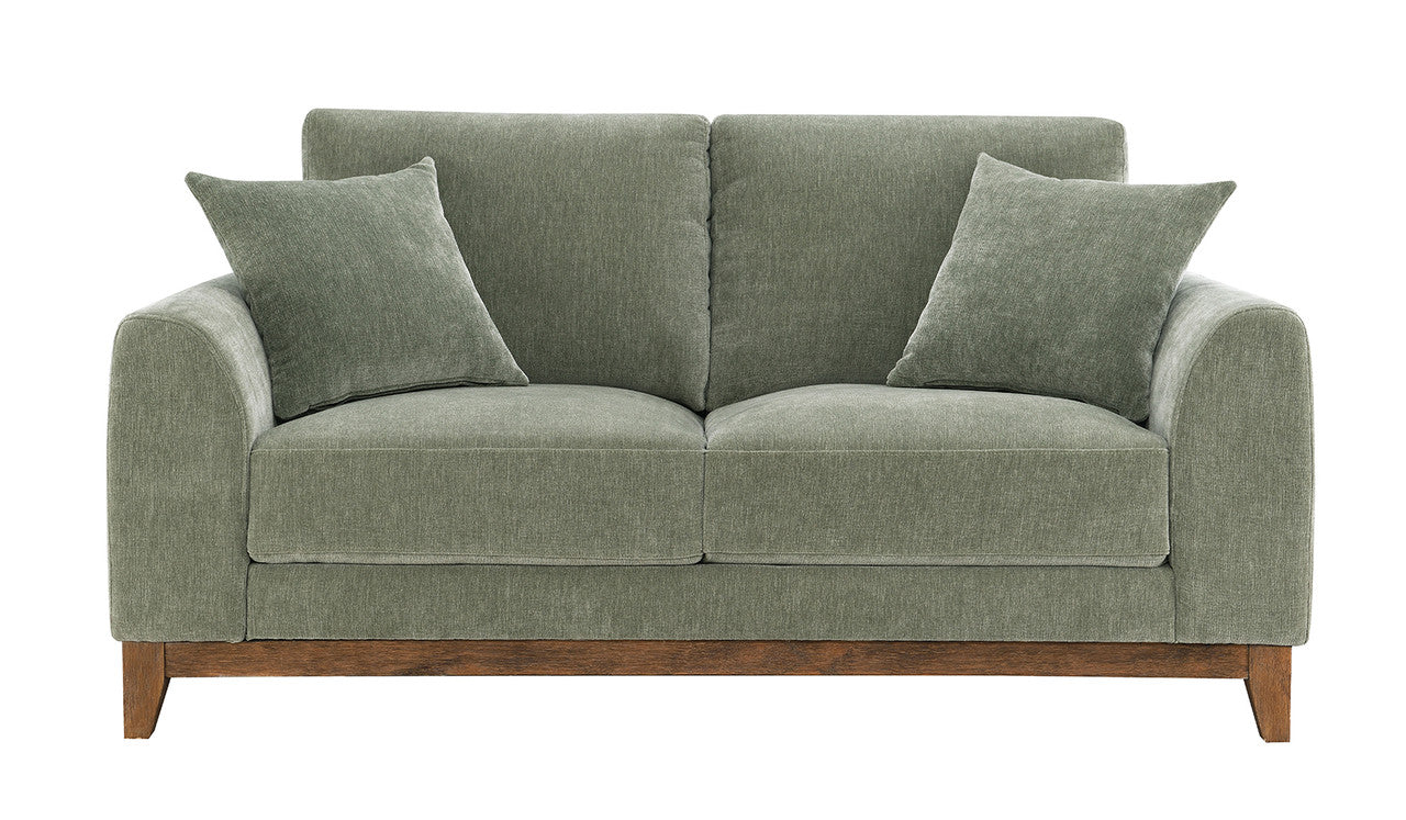 Watton Olive Green Sofa & Loveseat