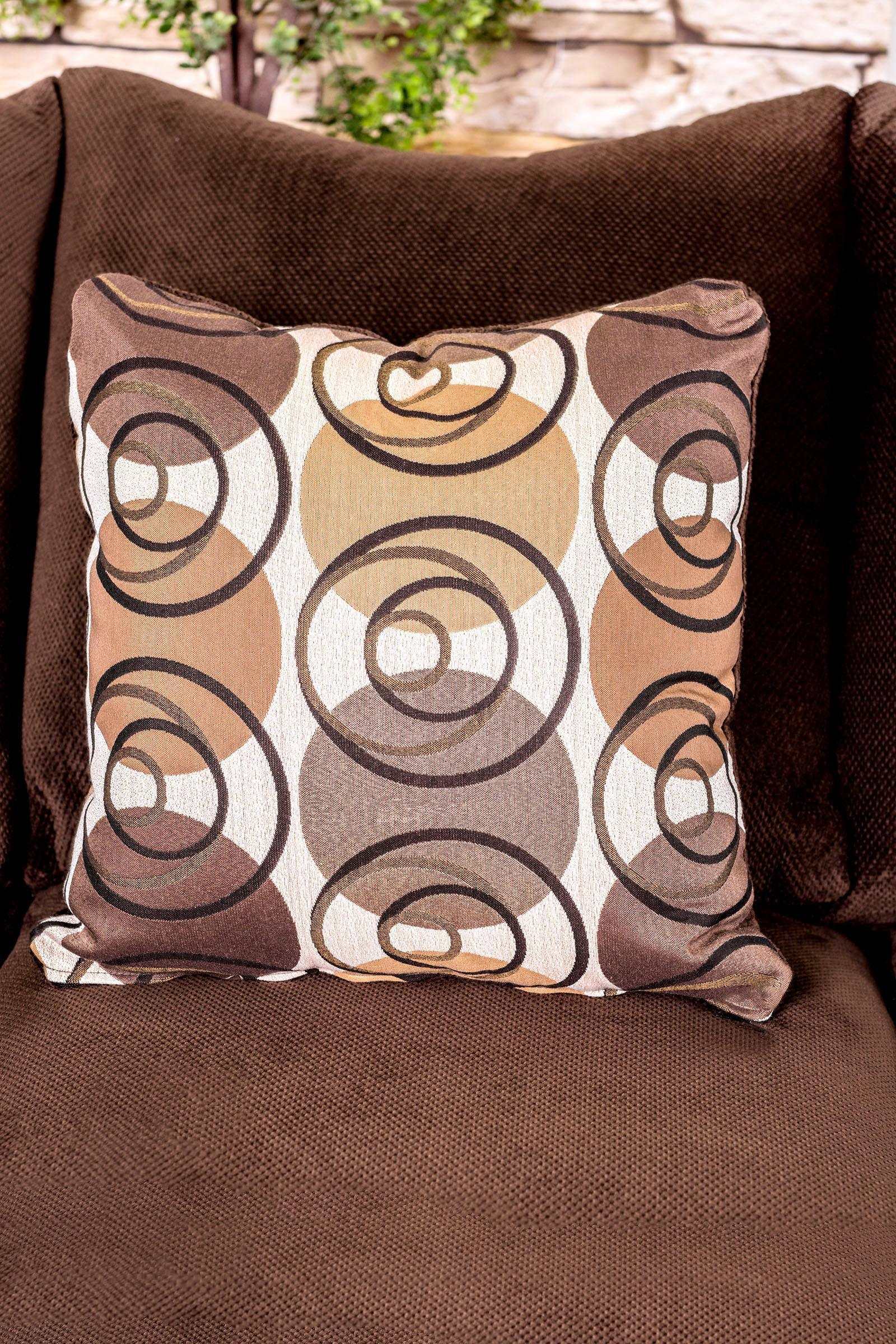 Wessington Chocolate Stationary Sofa & Loveseat 2pc