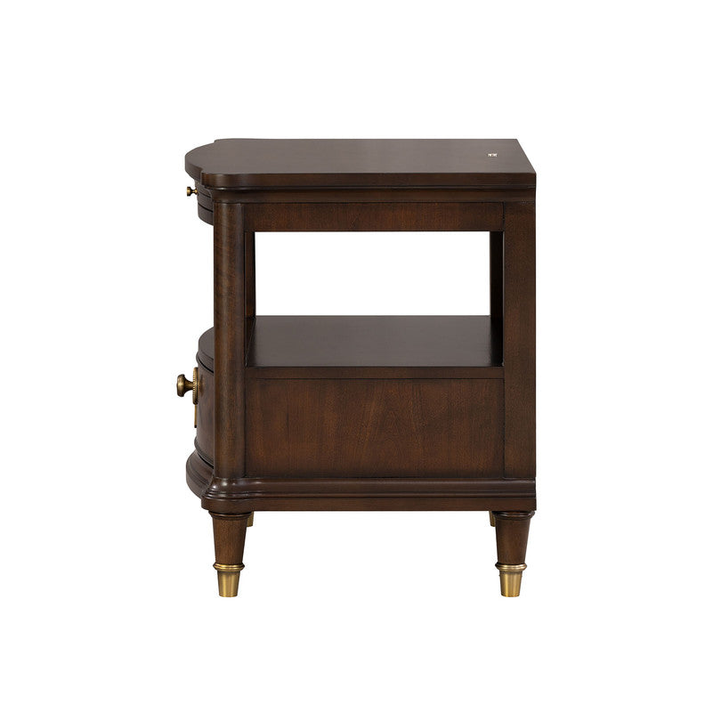 Westerham Dark Cherry End Table w/ LED