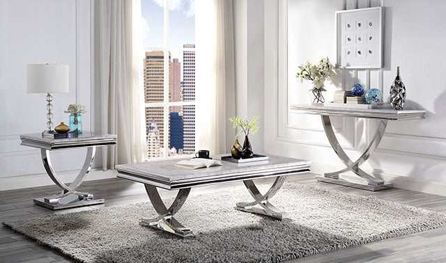 Wettingen Chrome Sofa Table