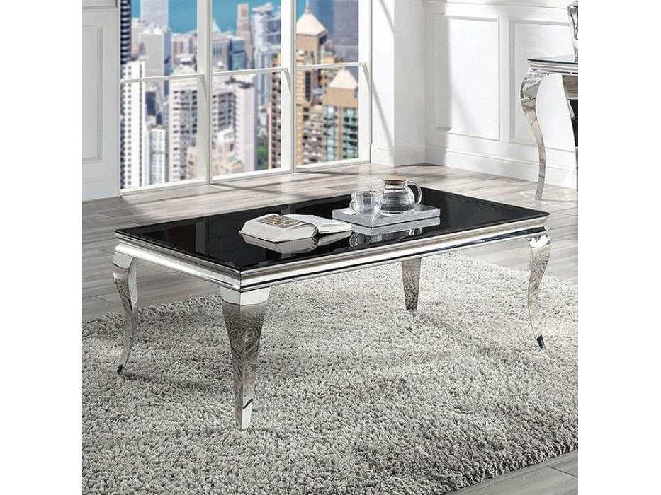 Wetzikon Black & Silver Coffee Table