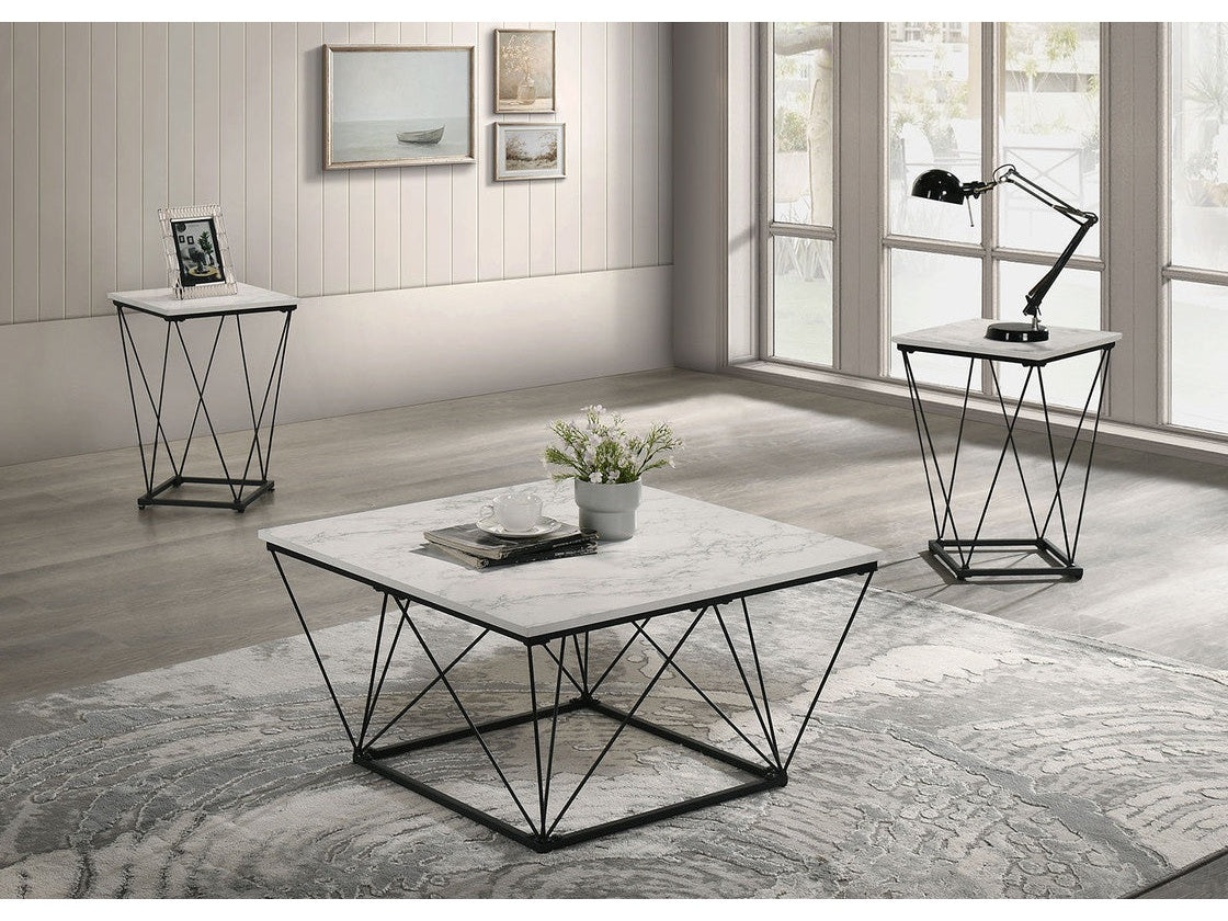 Whetstone White 3 Pc. Table Set