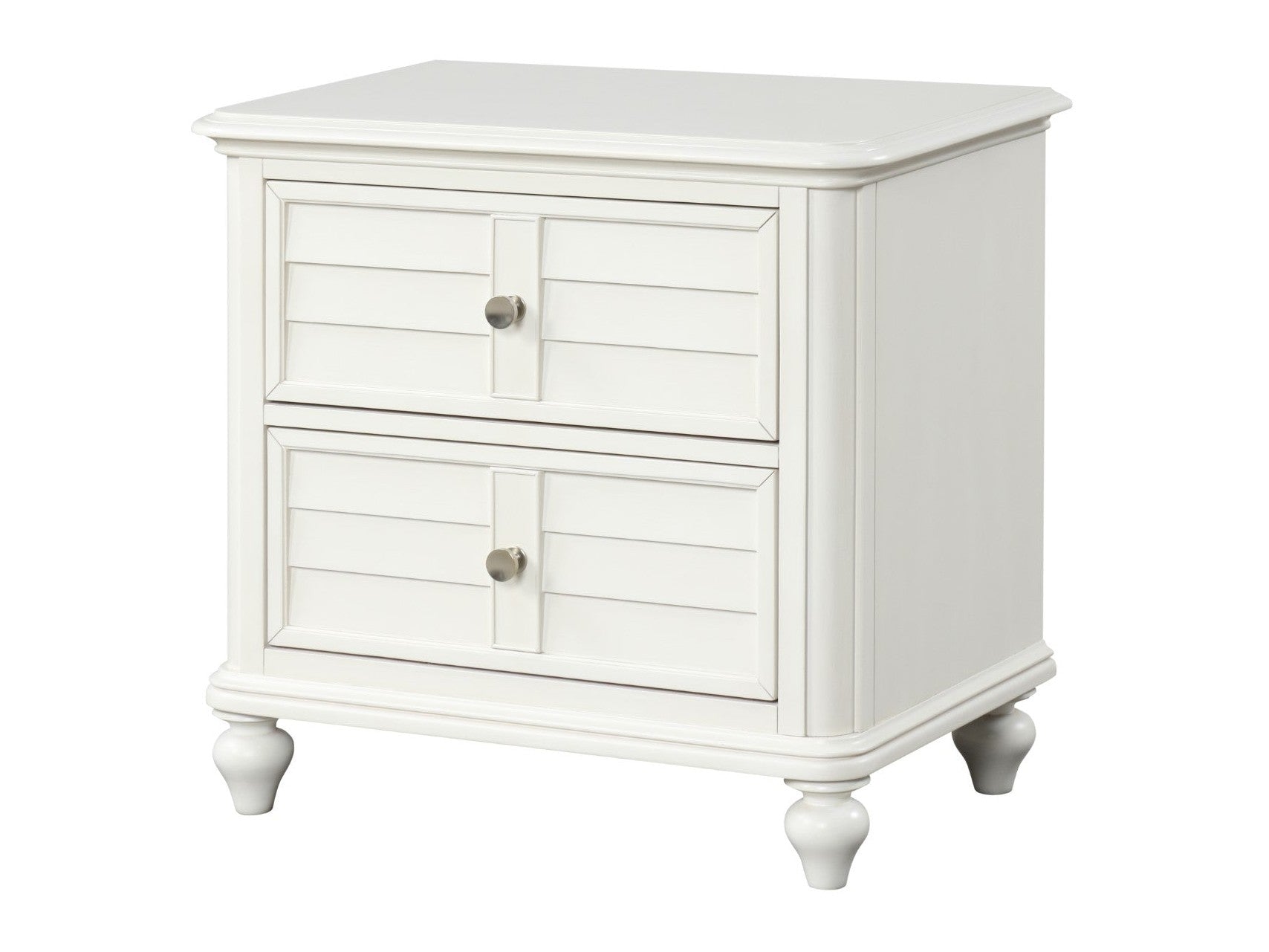 Whitehaven White/Coastal Nightstand