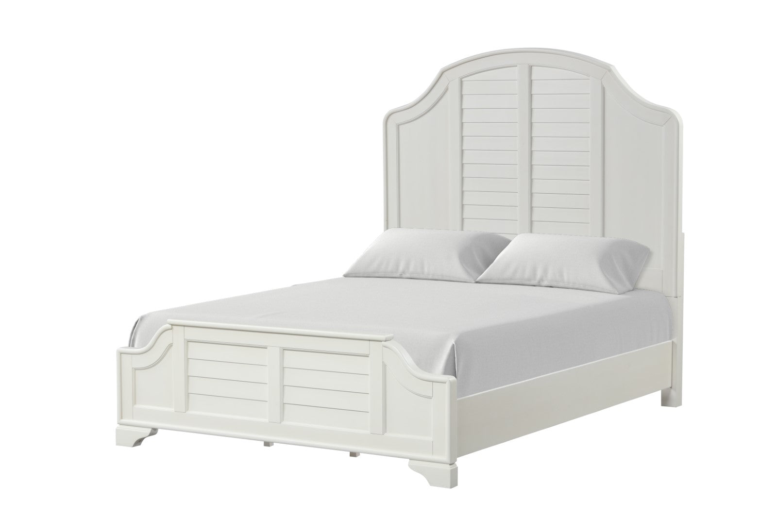 Whitehaven White/Coastal Queen 4 Piece Bedroom Set