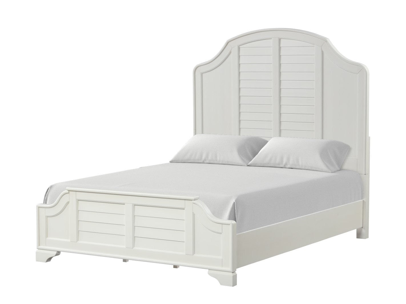 Whitehaven White/Coastal Queen Bed
