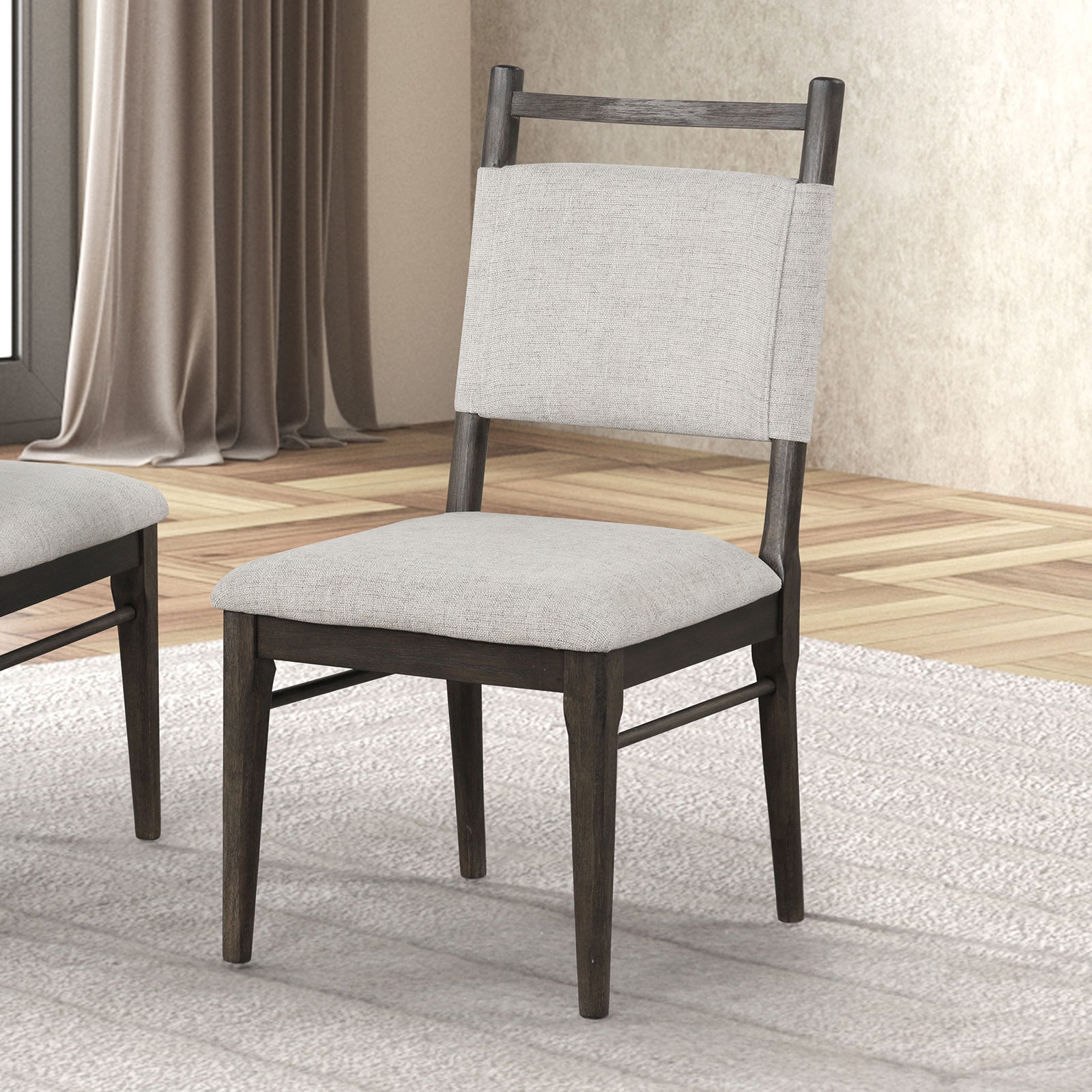 Woolwich Dark Walnut 7 Piece Dining Set