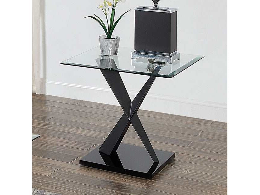 Xanthus Black End Table