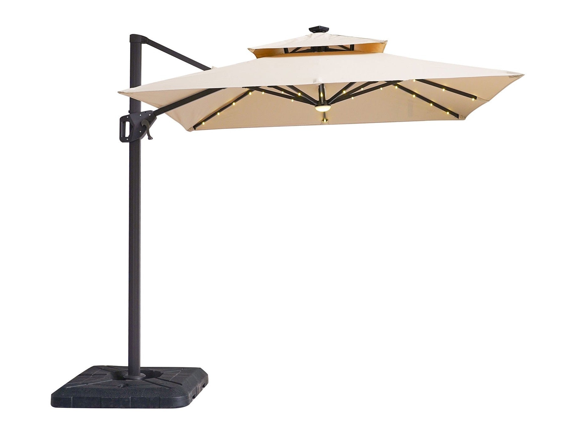 Xico Beige Square Umbrella