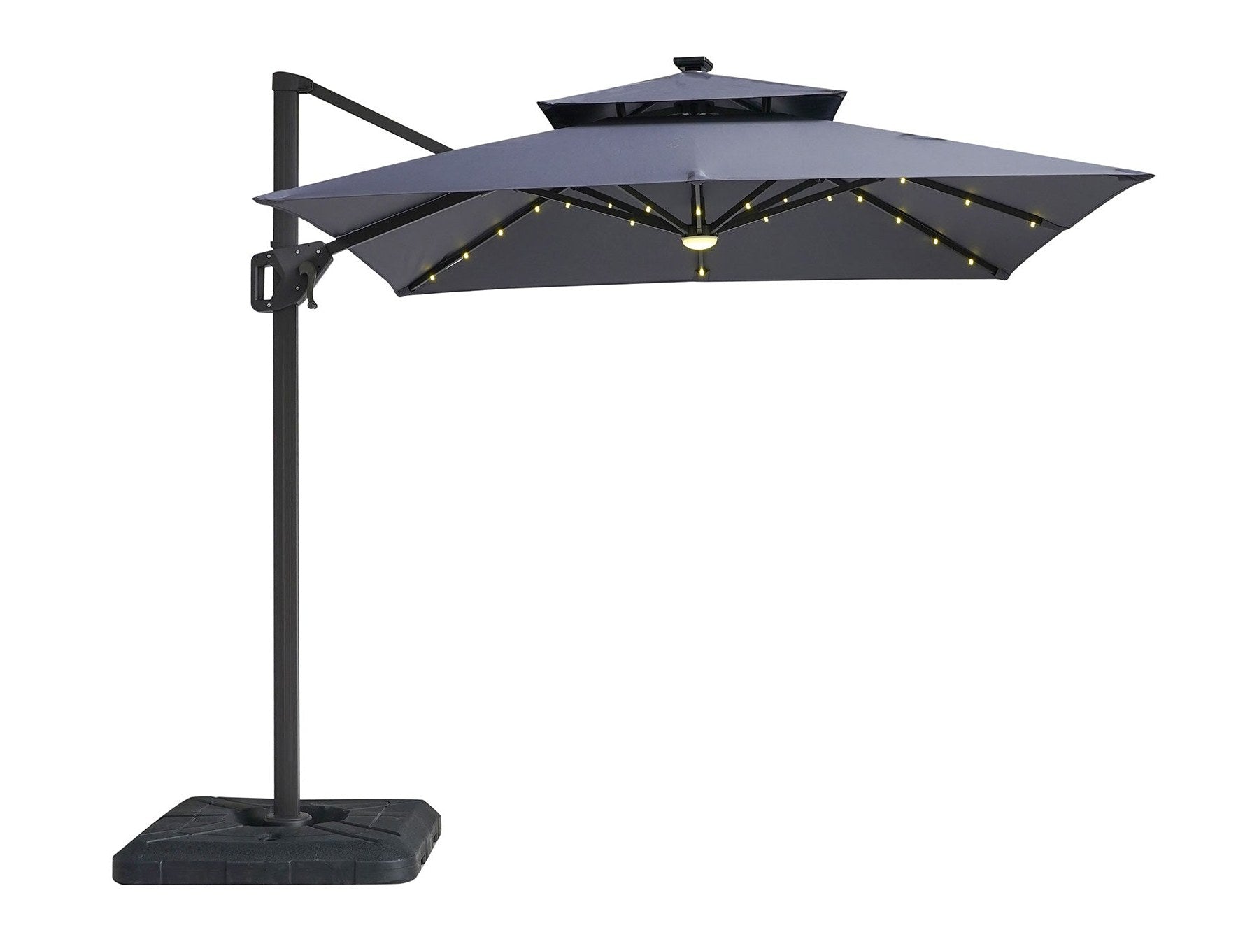 Xico Gray Square Umbrella (Base)
