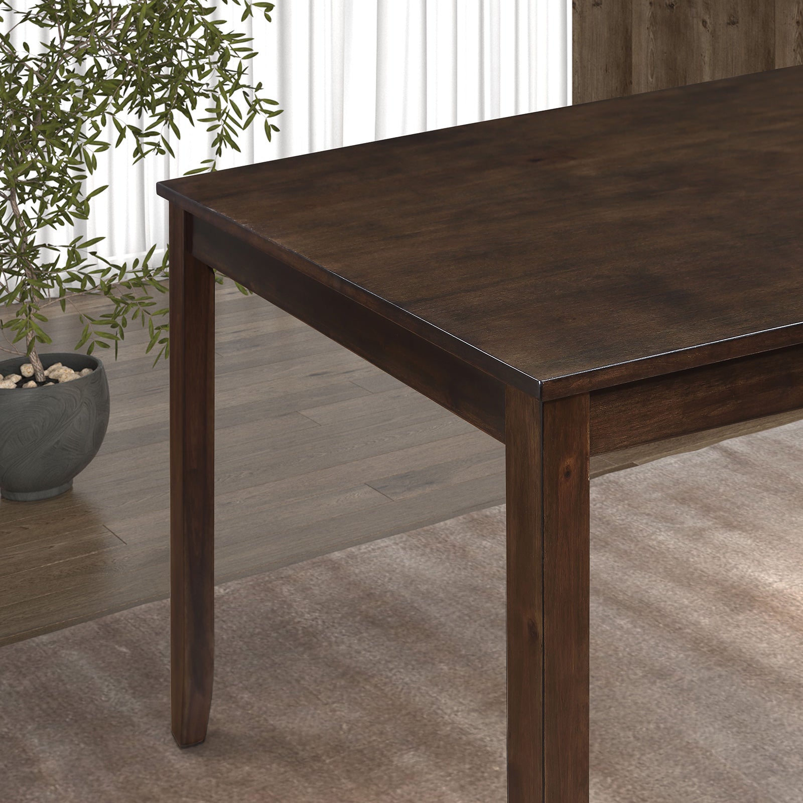 Yamhill Dark Cherry 5 Pc. Dining Room Set