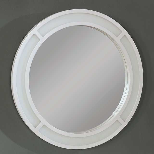 Yasmine Luminous White Vanity Set