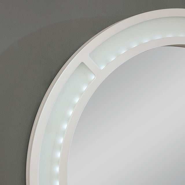 Yasmine Luminous White Vanity Set