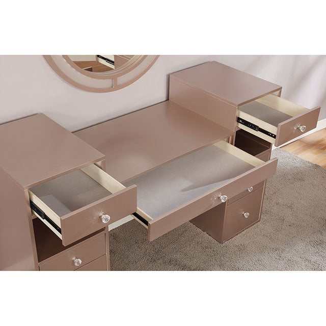 Yasmine Tiffany Blush Vanity Set