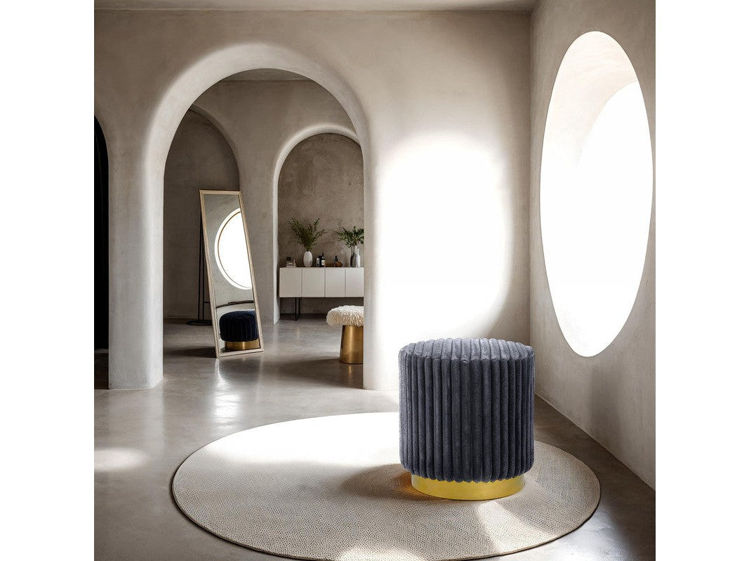 Yolanda Dark Gray Stool