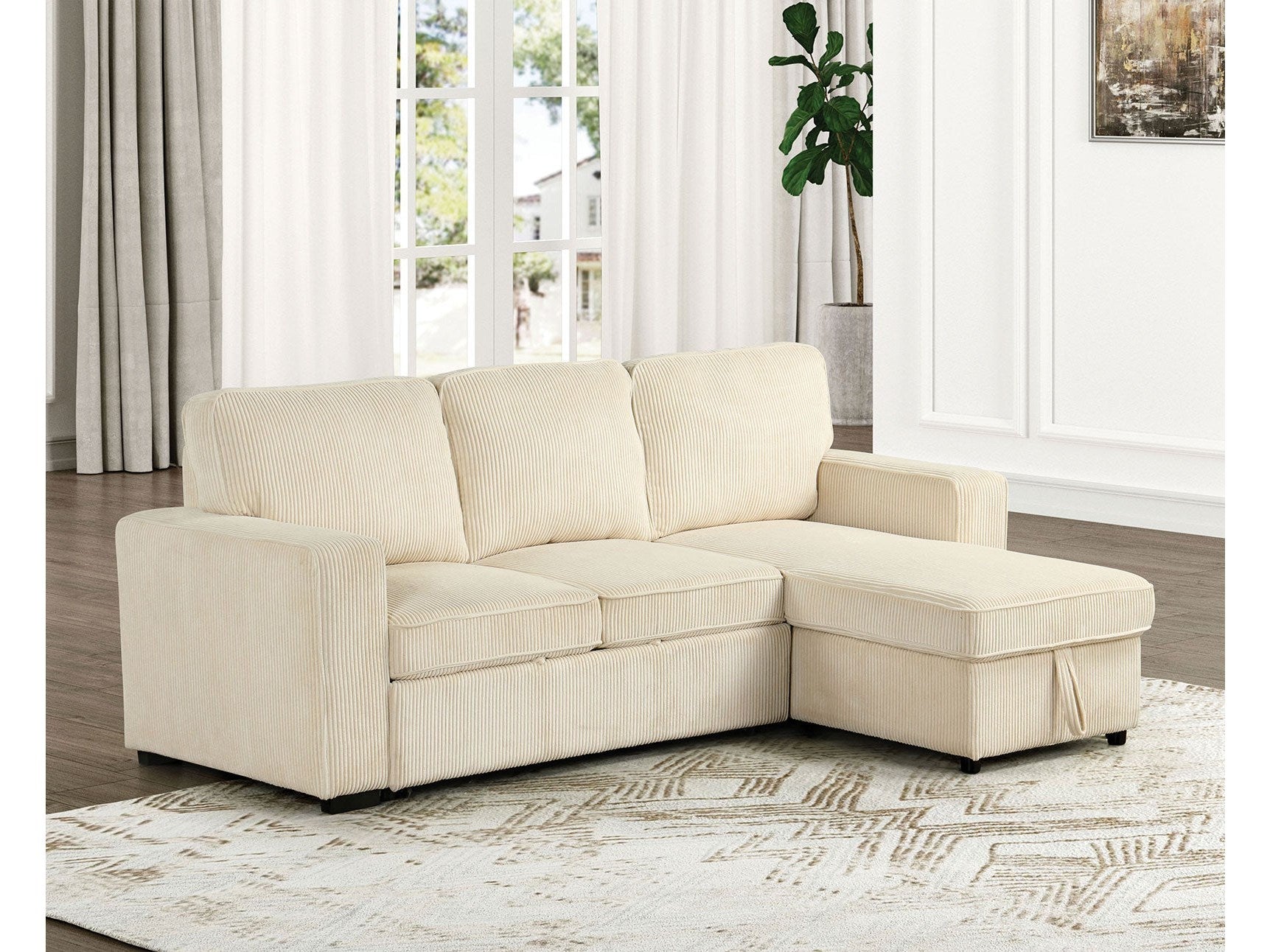Yves Beige Sectional