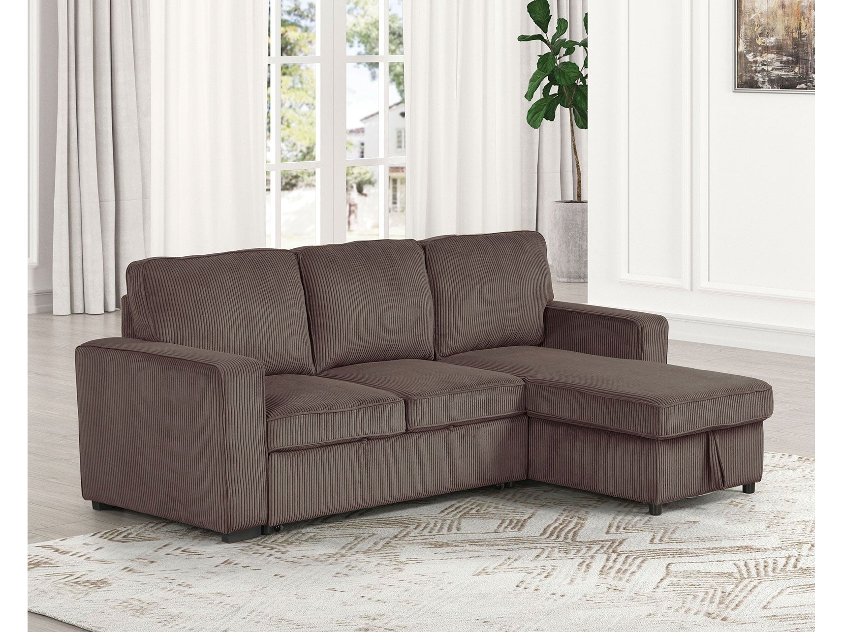Yves Brown Sectional
