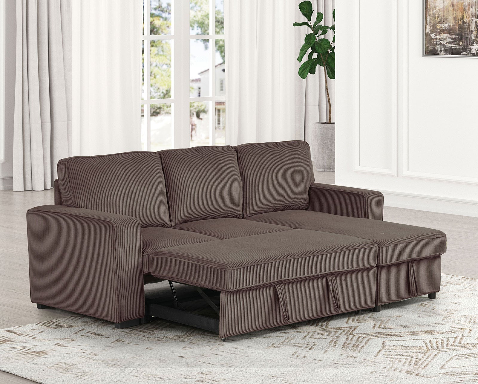 Yves Brown Sectional