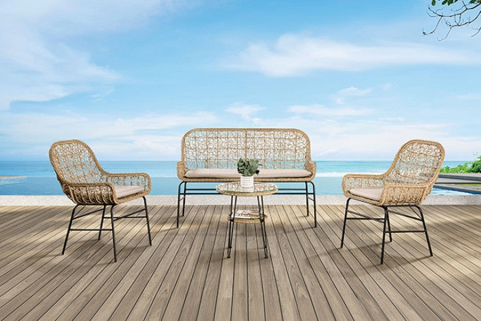 Zalika Natural Outdoor Bench