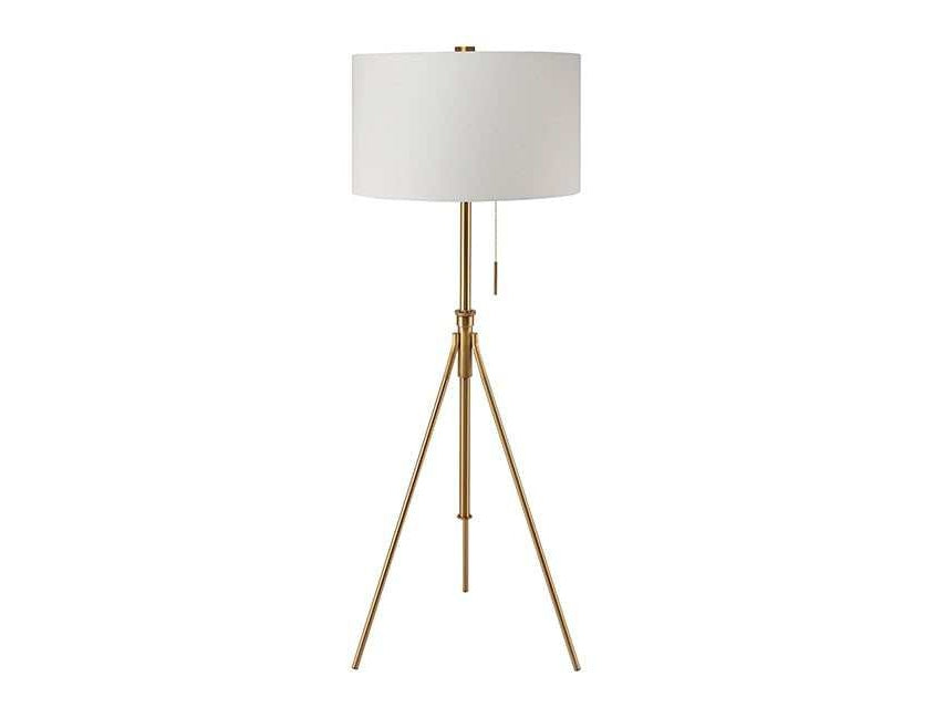 Zaya Stained Gold Floor Lamp