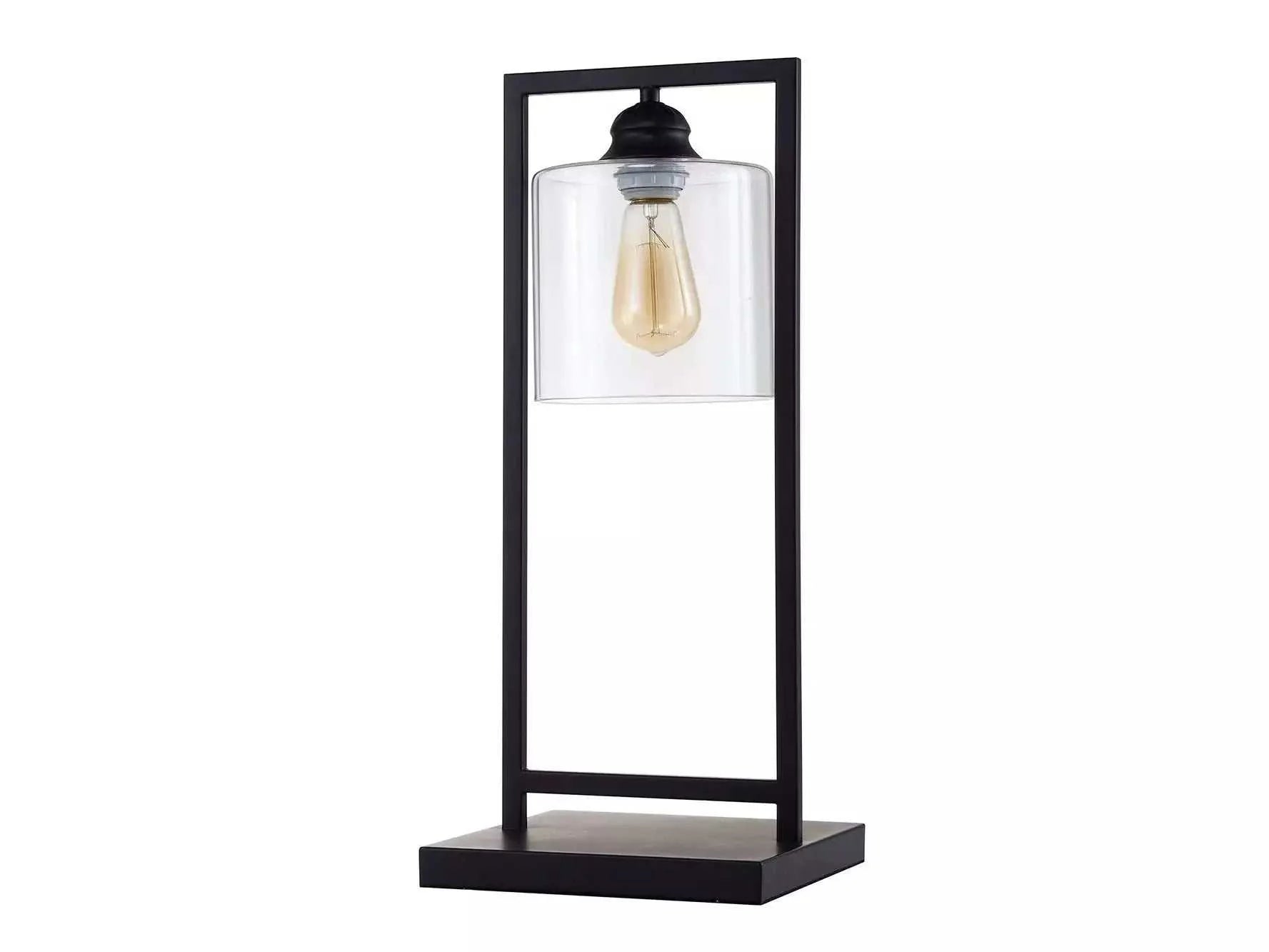 Zoe Black Table Lamp