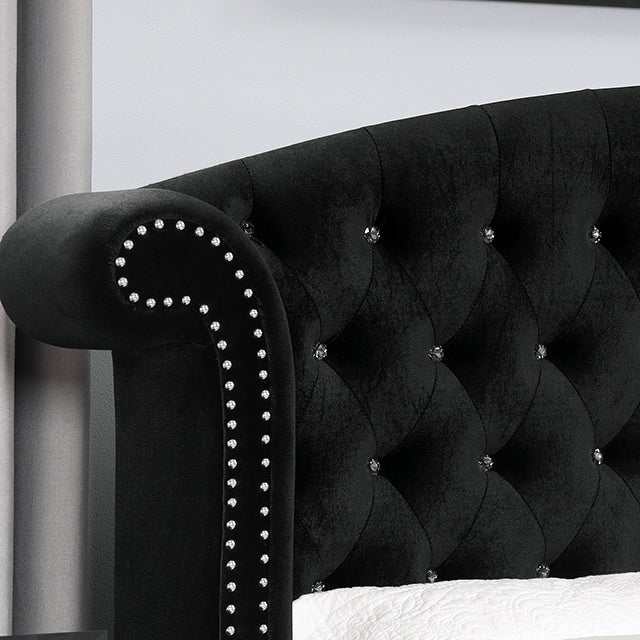 Zohar Black Eastern King Bed