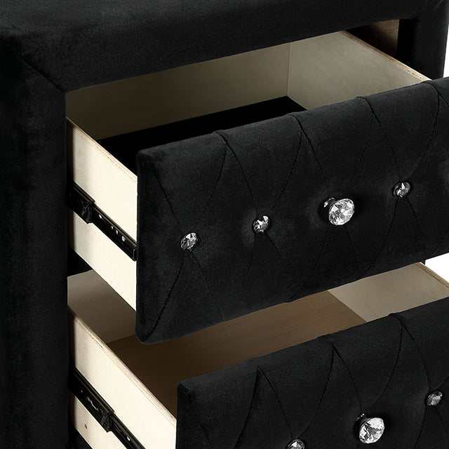Zohar Black Eastern King Bed
