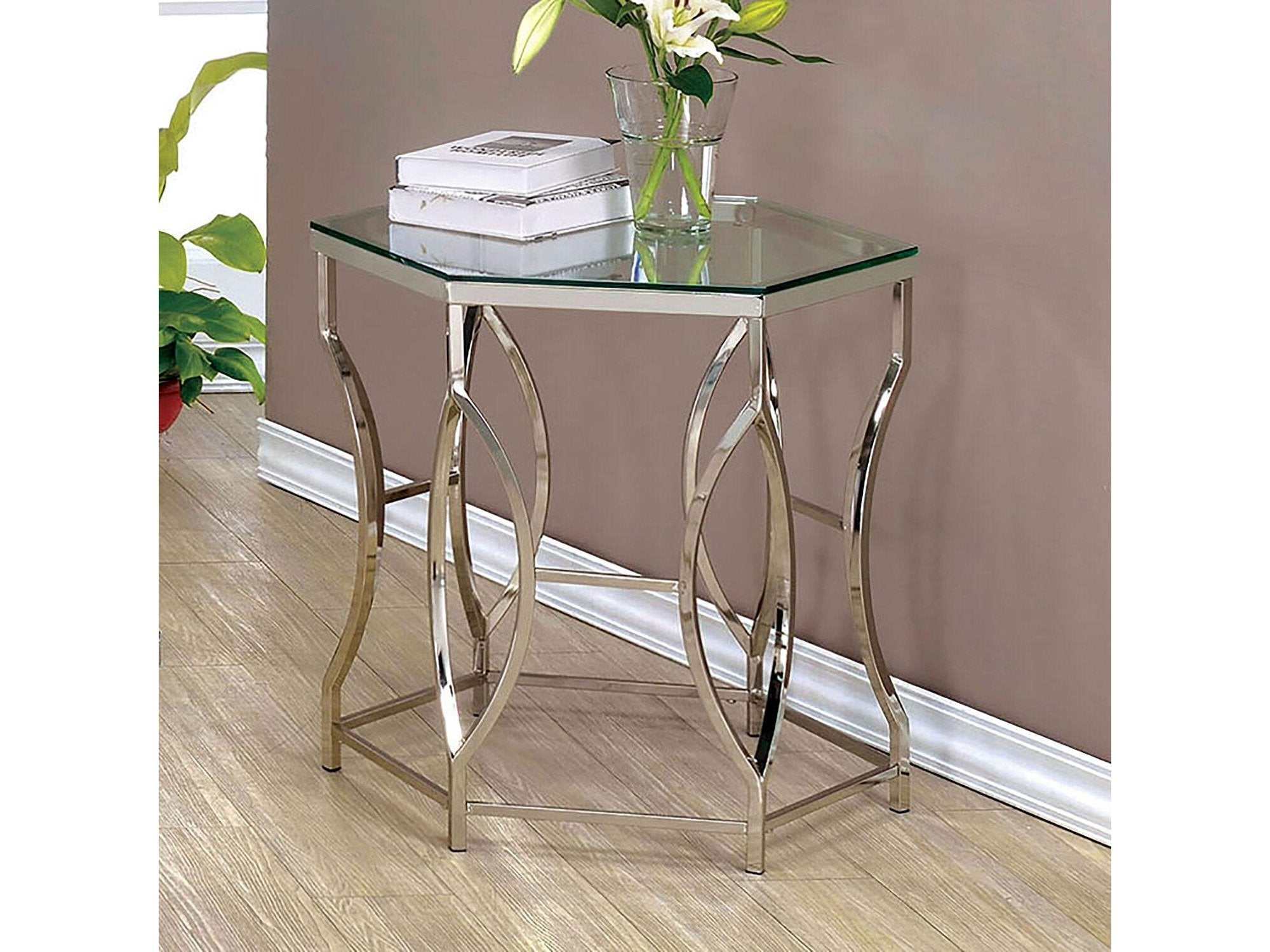 Zola Chrome End Table