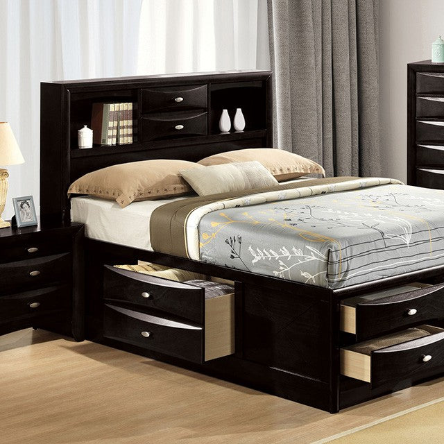 Zosimo Black 5 Pc. Queen Bedroom Set w/ Chest