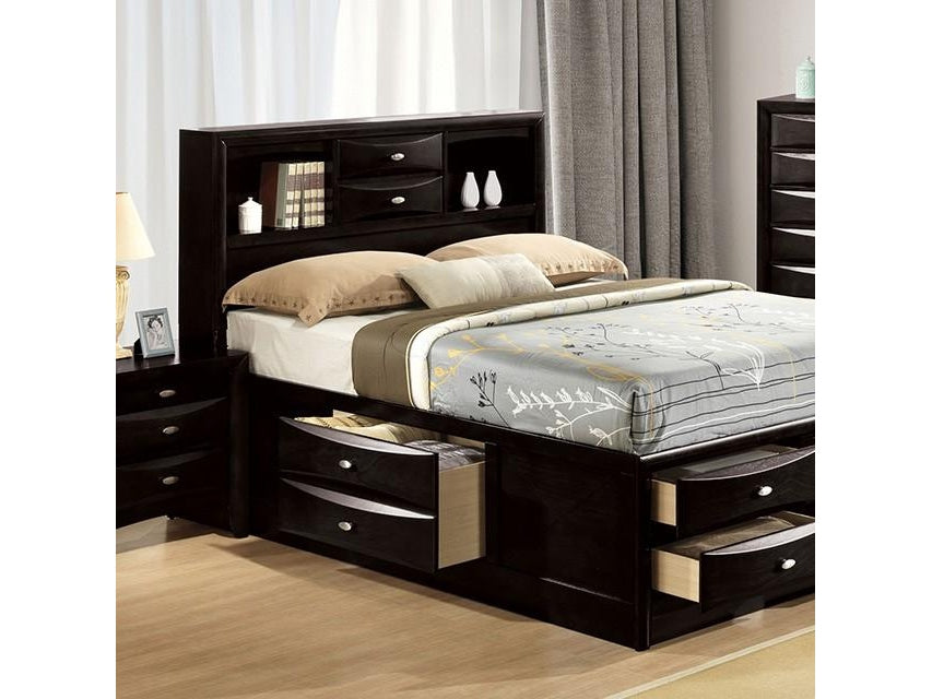 Zosimo Black Storage Bed