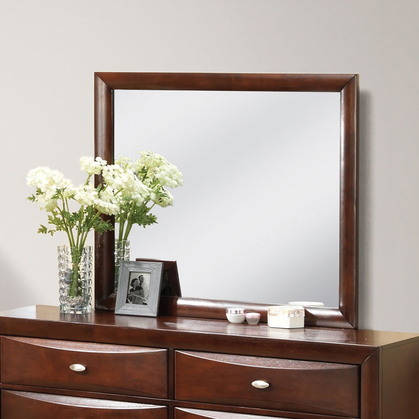 Zosimo Dark Cherry 4 Pc. Queen Bedroom Set