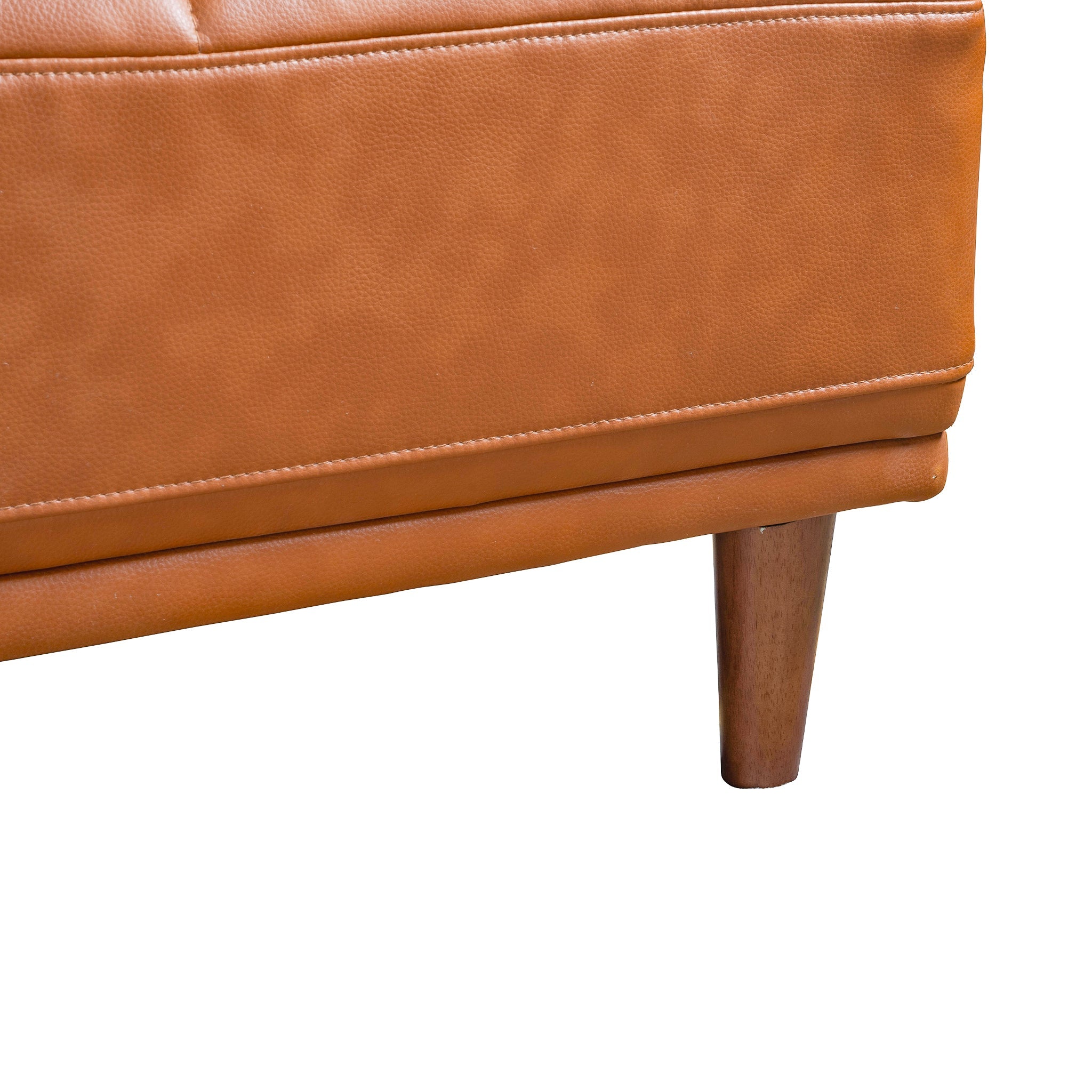 Karsten Daybed - Cognac Vegan Leather