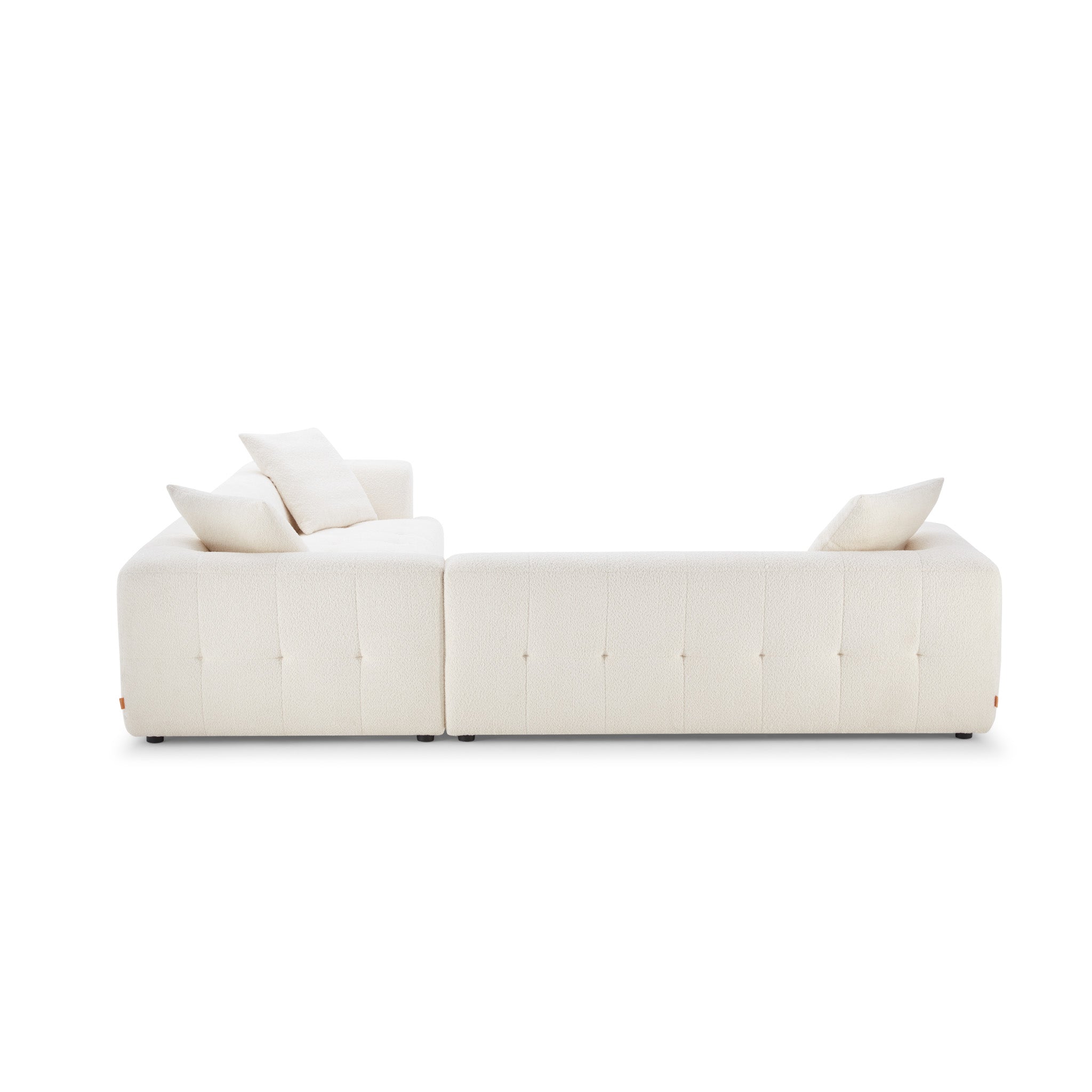 Kaynes Ivory Boucle Corner Sofa