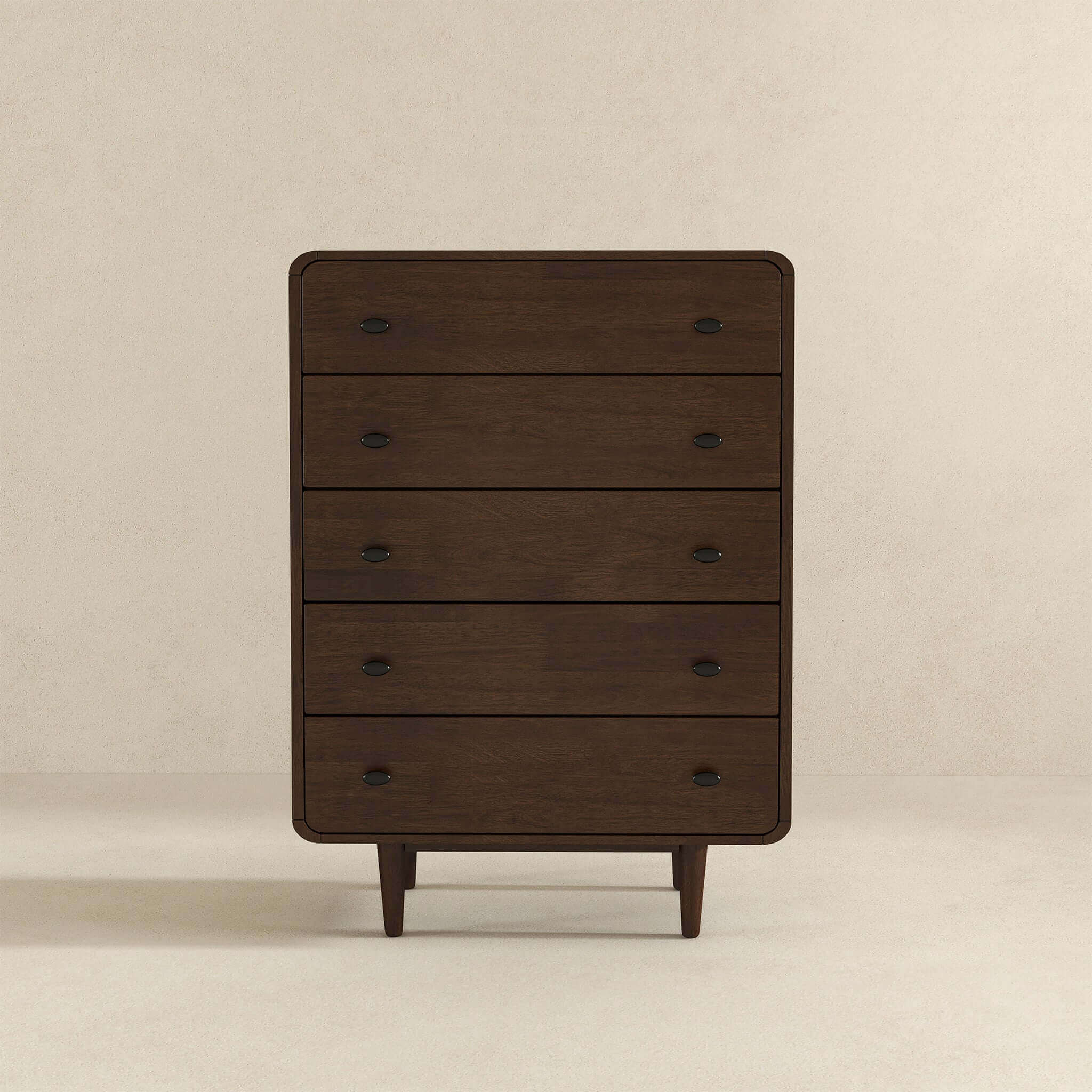 Alexa Mid Century Modern Dresser 5 Drawer