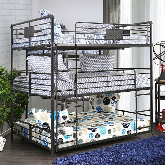 Olga Bunk Beds Full Triple Decker