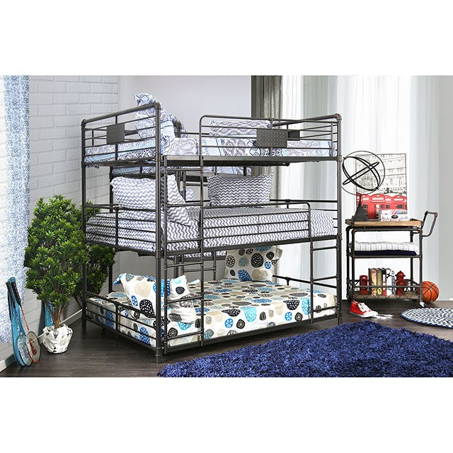 Olga Bunk Beds Full Triple Decker