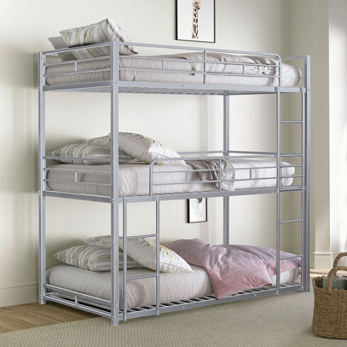 Felgu Triple Twin Metal Bunkbed 