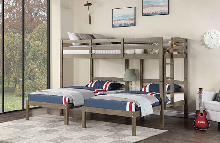 Hortense Triple Twin Bed